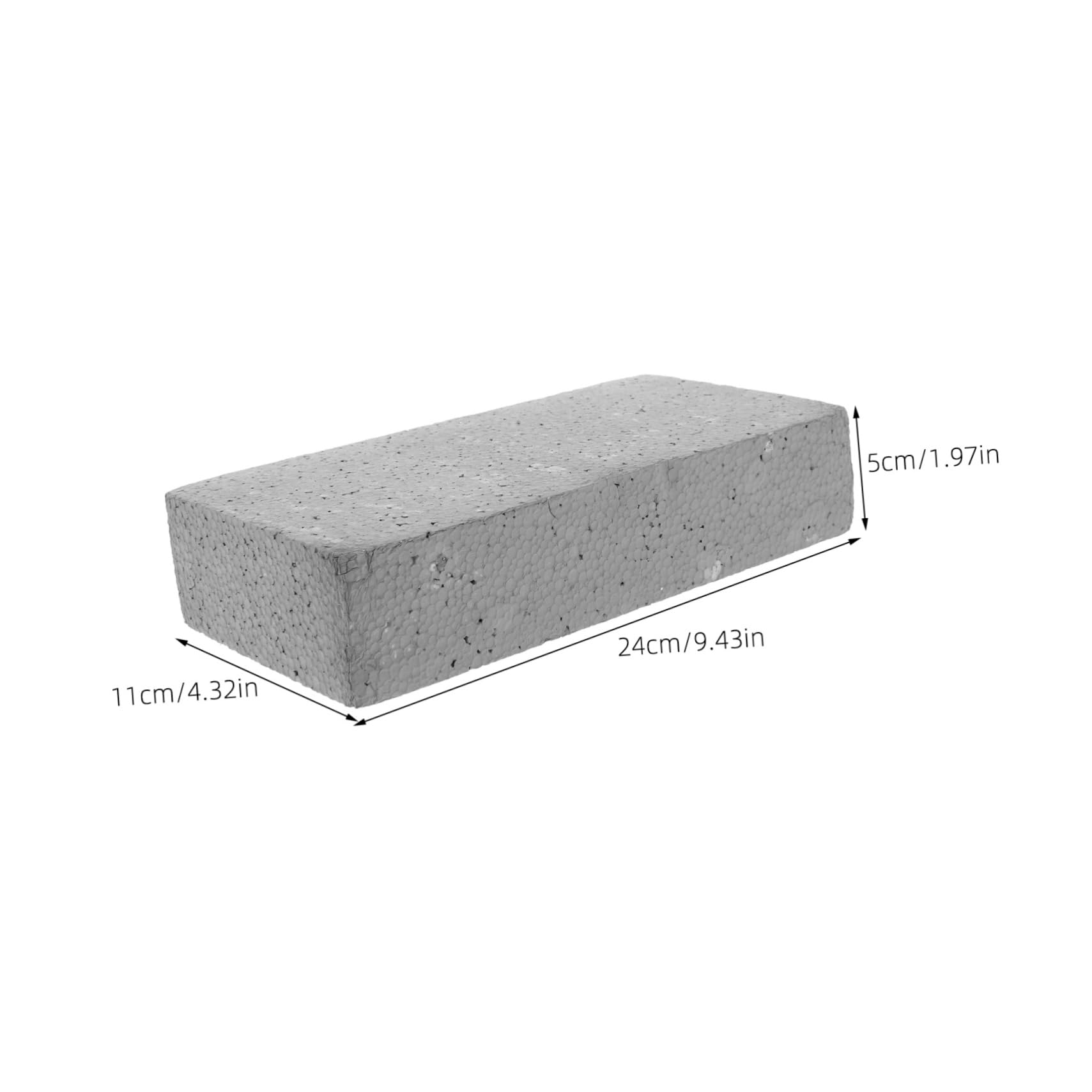 Cabilock 2pcs Realistic Foam Bricks for Halloween Pranks Jumbo Cardboard Building Blocks for Theater Props Scene Changes Construction for Multiple Uses