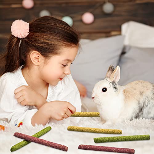 LSSH GmbH 25Pcs Timothy Hay Sticks , Natural Flowers Flavored Timothy Hay Sticks , Natural Chews for Rabbits… - Image 5