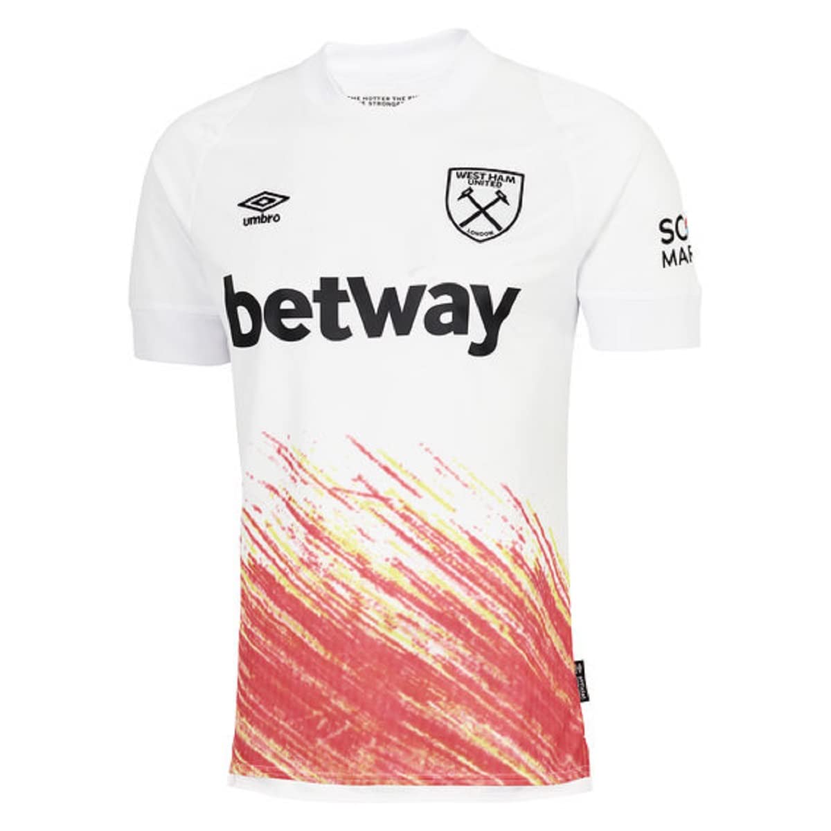 West Ham United FC Mens 22/23 Umbro Third Jersey (XXL
