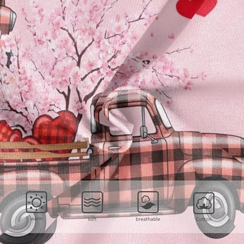 Plaid Truck Hearts Pink Floral Toddlers Underwear Floral 2t Cotton Cute Panties Girl Fun Kids Briefs Undies3