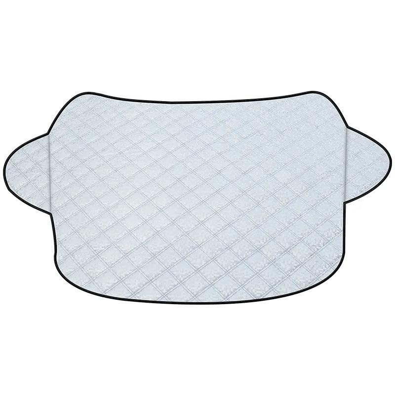 Housse de Protection pour Pare-Brise Pare-Brise Extérieur Bâche Voiture Protection Extérieure Bloc Neige Pare-Soleil Anti-poussière Antivol pour Berline À Hayon SUV Protection Pare Brise Hiver