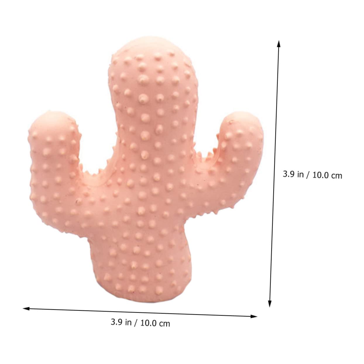 FRCOLOR 6piezas Juguete Para Perro Cactus Squeaky De Caucho Para Masticar y Limpiar Dientes Para Mascotas Interactivas Estimula El Desarrollo Saludable De Mandíbula y Encías