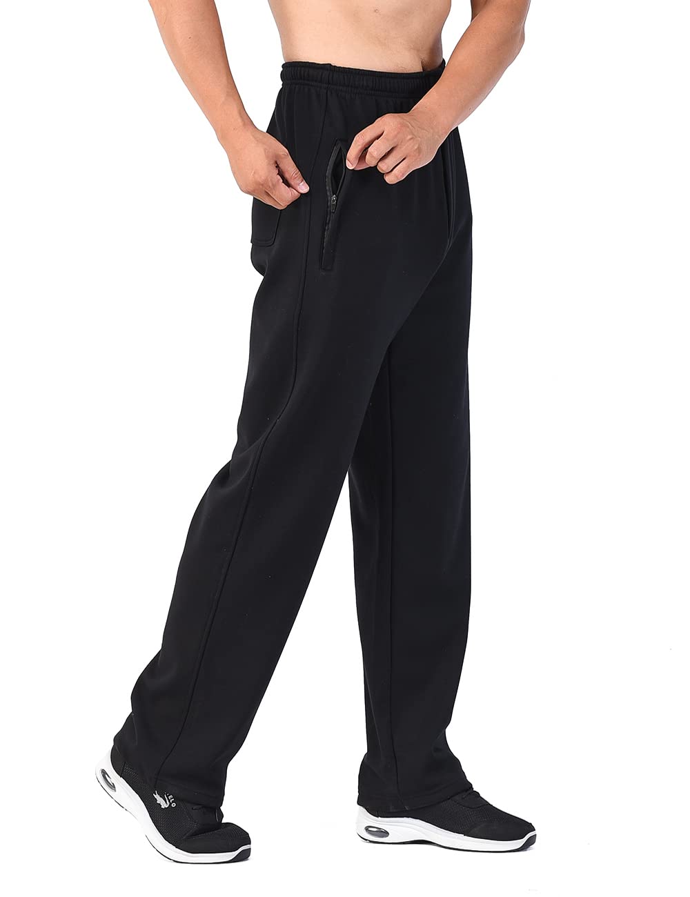 Zoulee Herren Lässige Hose Soft
