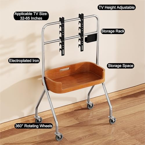 Soporte móvil para TV de 32-65 pulgadas con ruedas miniatura 6
