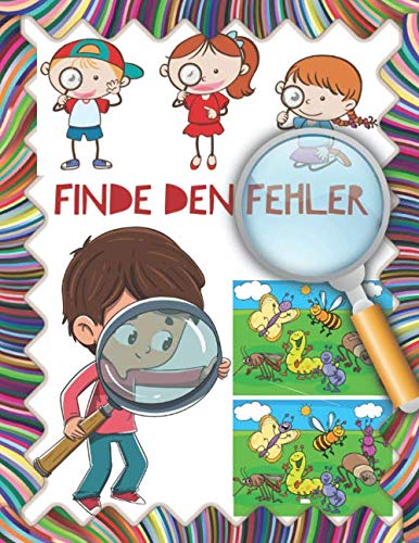 Finde den Fehler: Finde Den Unterschied, Fehler wimmelbuch Spiel & Spaß
