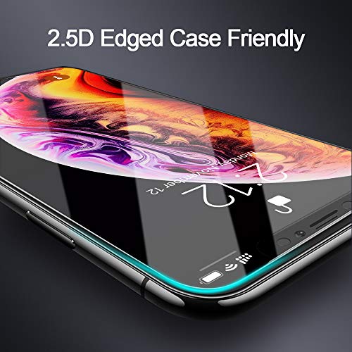 PERFECTSIGHT Privacy Screen Protector Compatible Apple iPhone 11 2019, iPhone XR 2018, Anti Glare Anti Spy Blue Light Filter Tempered Glass (6.1 inch) - Thumbnail 6