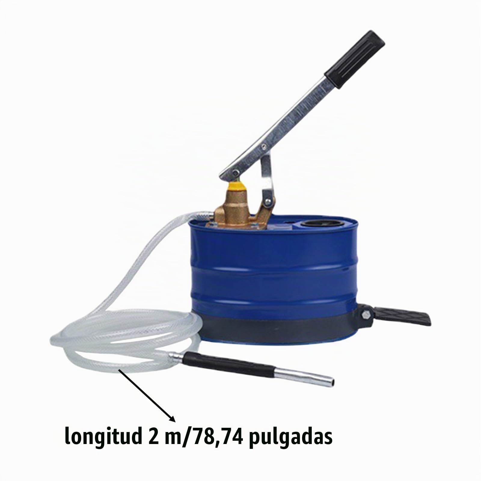 perfk Bomba de aceite Manual relleno de la mano Tipo 5 l Motor manual Agrupación de aceite Celler de aceite Transmisión Bomba de llenado de aceite para