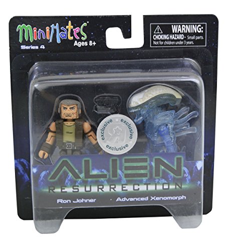 Minimates Aliens Toys R Us Wave 4 Ron Johner & Advanced Xenomorph 2-Pack