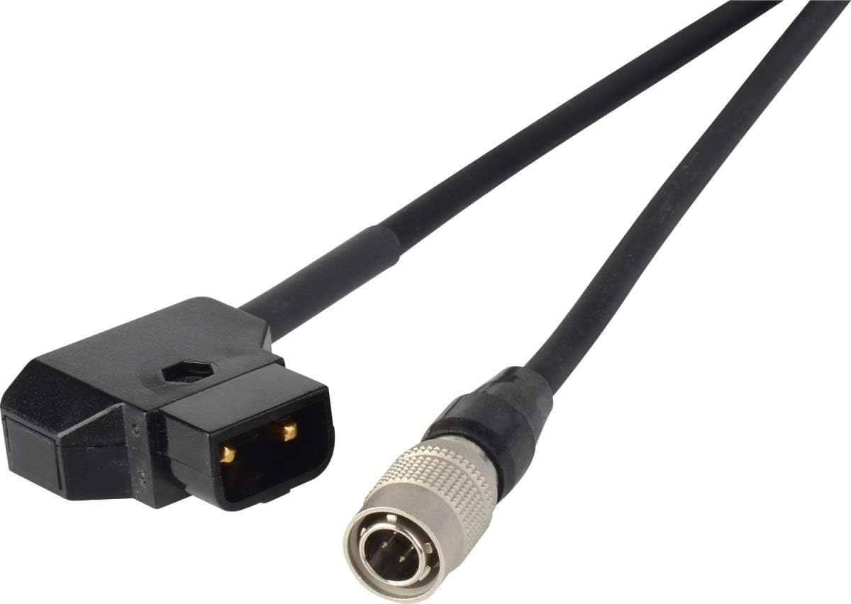 Laird 3' Hirose HR 4-Pin Male to Anton Bauer Power D-Tap Power Cable for Sound Devices (XL-AB)