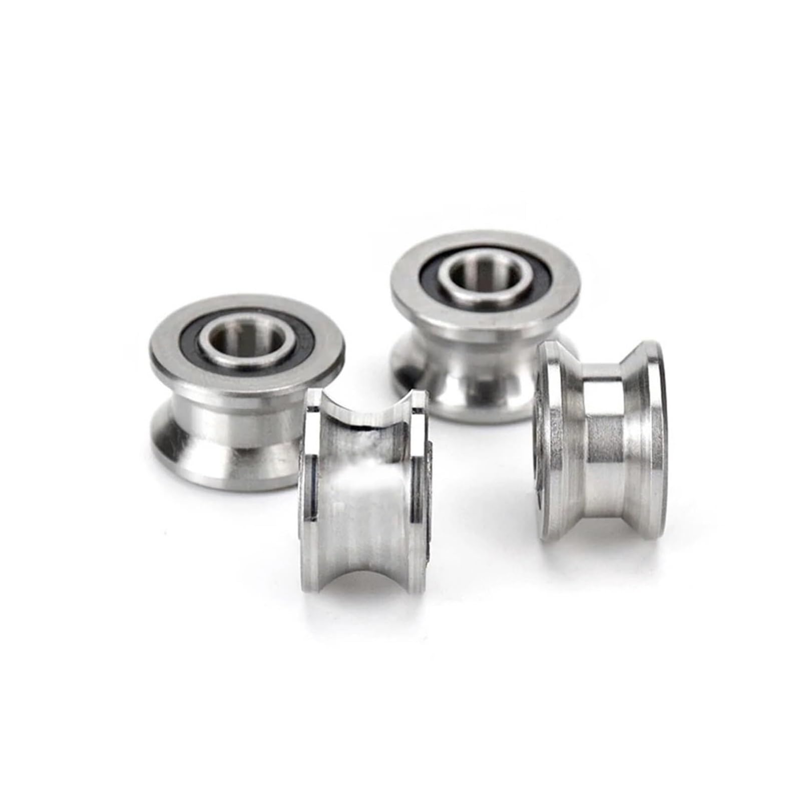 Abgedichtete Lager, 5 Stück/Los CNC TU22 8 mm V/U-Rillenscheibenlager T22 * 22, 14, 13, V-Rillenrollenrad Kugellager TU-22 (T22) | U22
