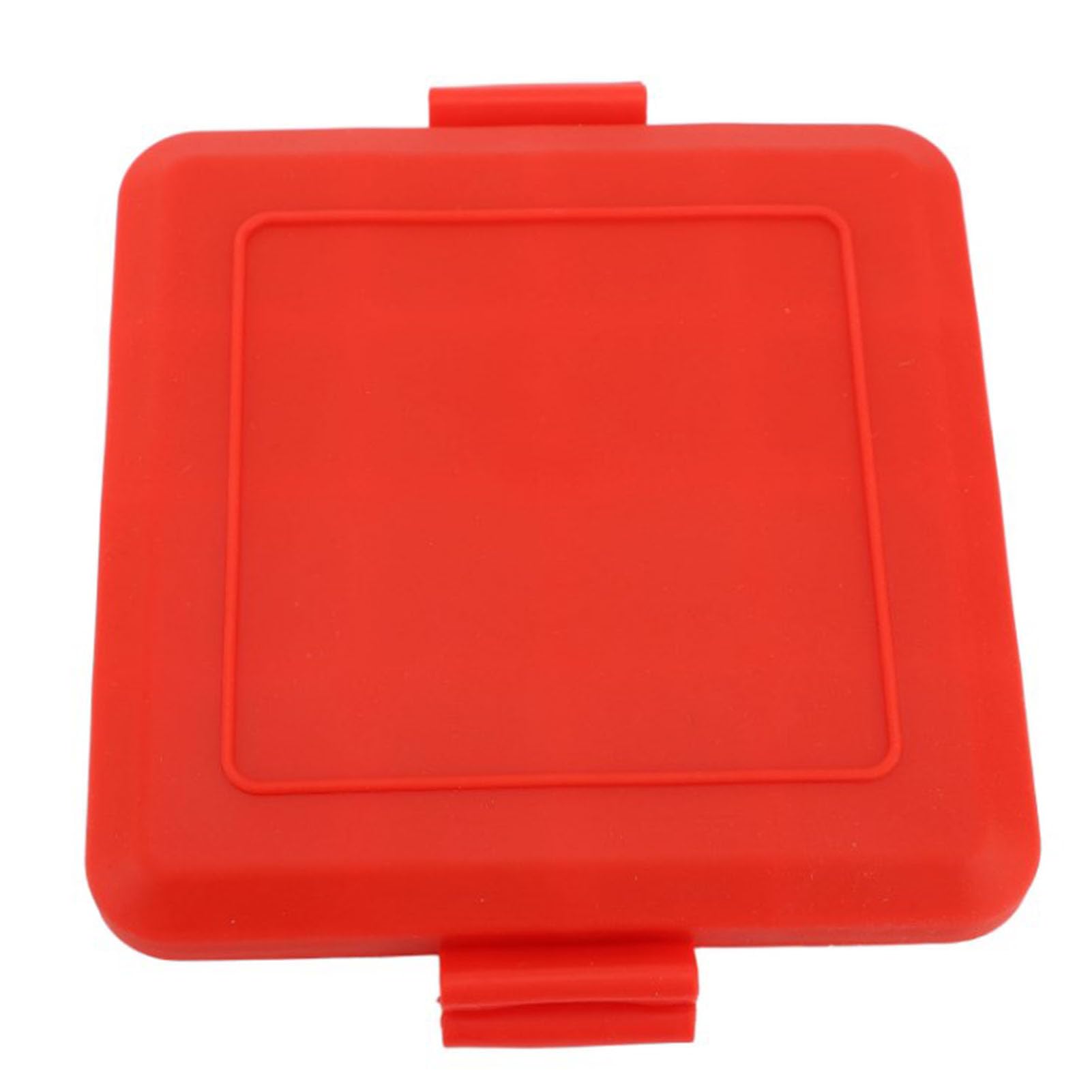 Grille-pain à ondes silicone rouge et toaster de table 170mm
