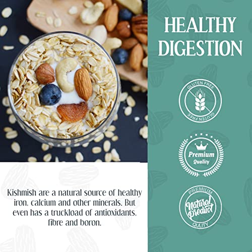 Image of 20-20 Dry Fruits Wow Fresh Raisins Tangy Twist-Kishmish Twist Of Salt &Spices- Big Size (Jar),200 Grams