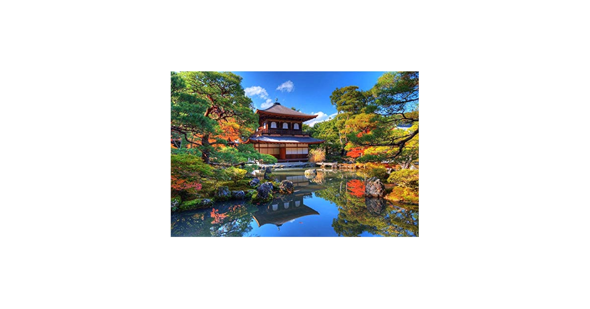 Amazon.co.jp: 銀閣寺大人のための3Dパズル300ピース木製