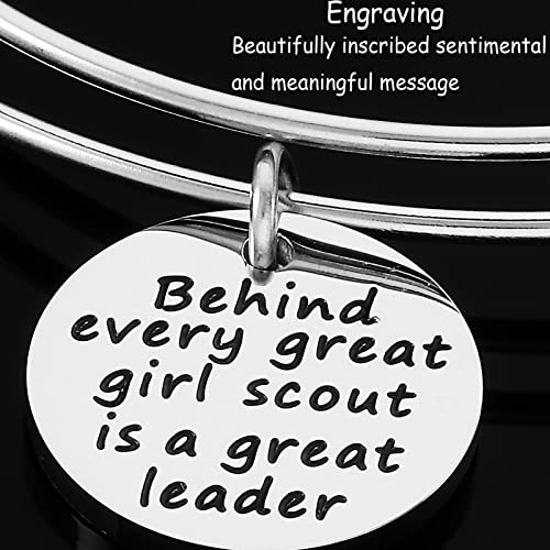 Kivosliviz the Scout Jewelry for Troop Leader Scout Jewelry Female Scouts Bangle Scout Bracelet3