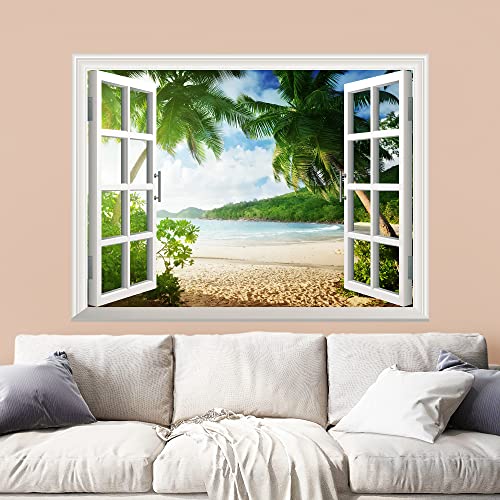 wall26 Removable Wall Sticker/Wall Mural (36´´x48´´, Tropical Beach)