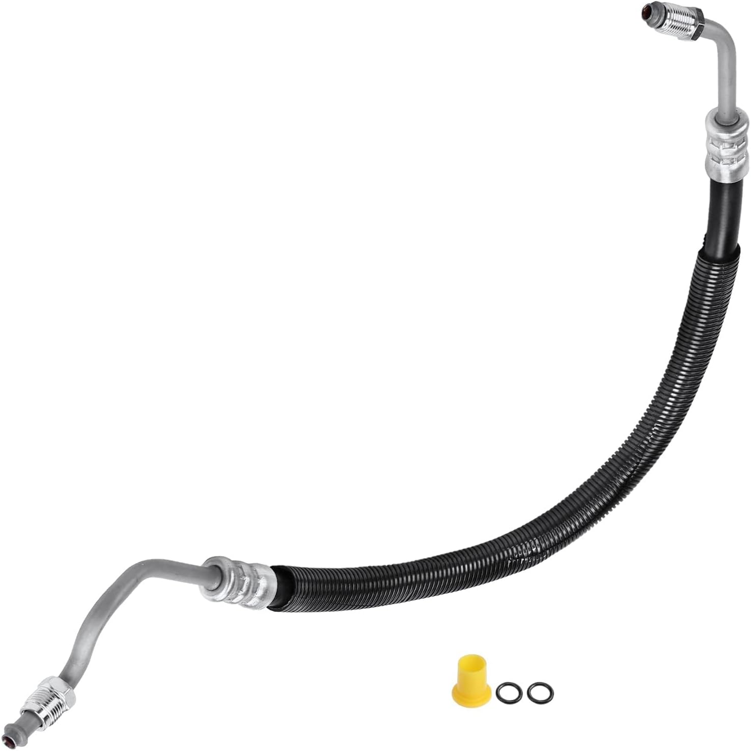 A-Premium Power Steering Hose Pressure Line Hose Assembly Compatible with Chevrolet Cavalier 1996-2002 Pontiac Sunfire 1995-2002 L4 2.2L OHV