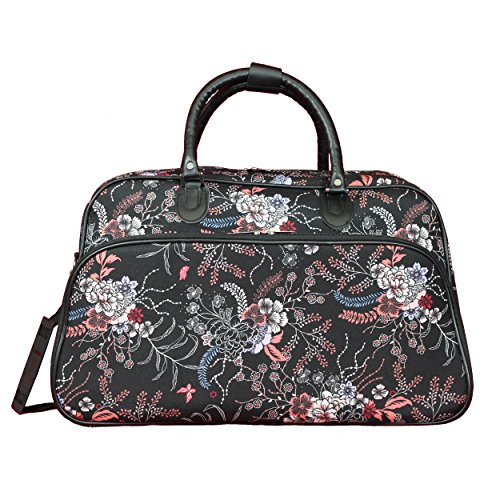 World Traveler Prints 21-inch Carry-on Shoulder Duffel Bag