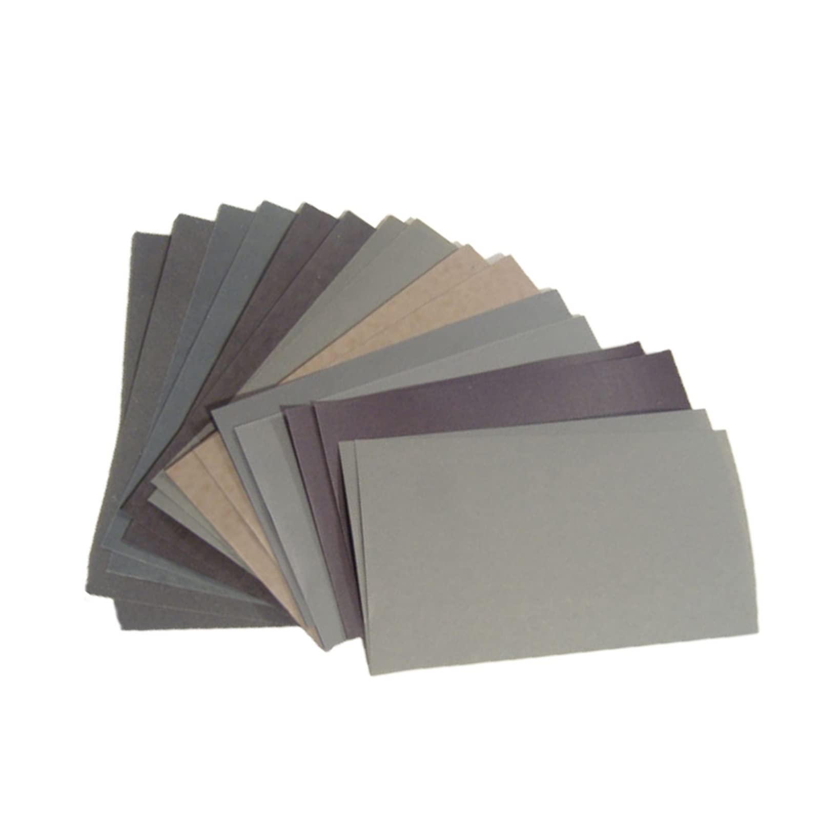 Set di carta vetrata a umido e a secco da 15 pezzi - Carta abrasiva al carburo di silicio a grana 400/600/800/1000/1200/1500/2000/2500