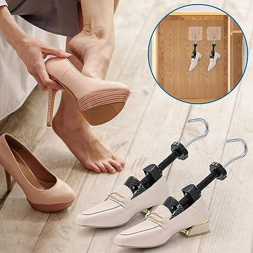 Jjdparts JJDPARTS01 Shoe Stretcher, Pair 4-Way Shoe Expander Widener Shoe Tree Extender Spiral Pattern For Women And Men thumb #5
