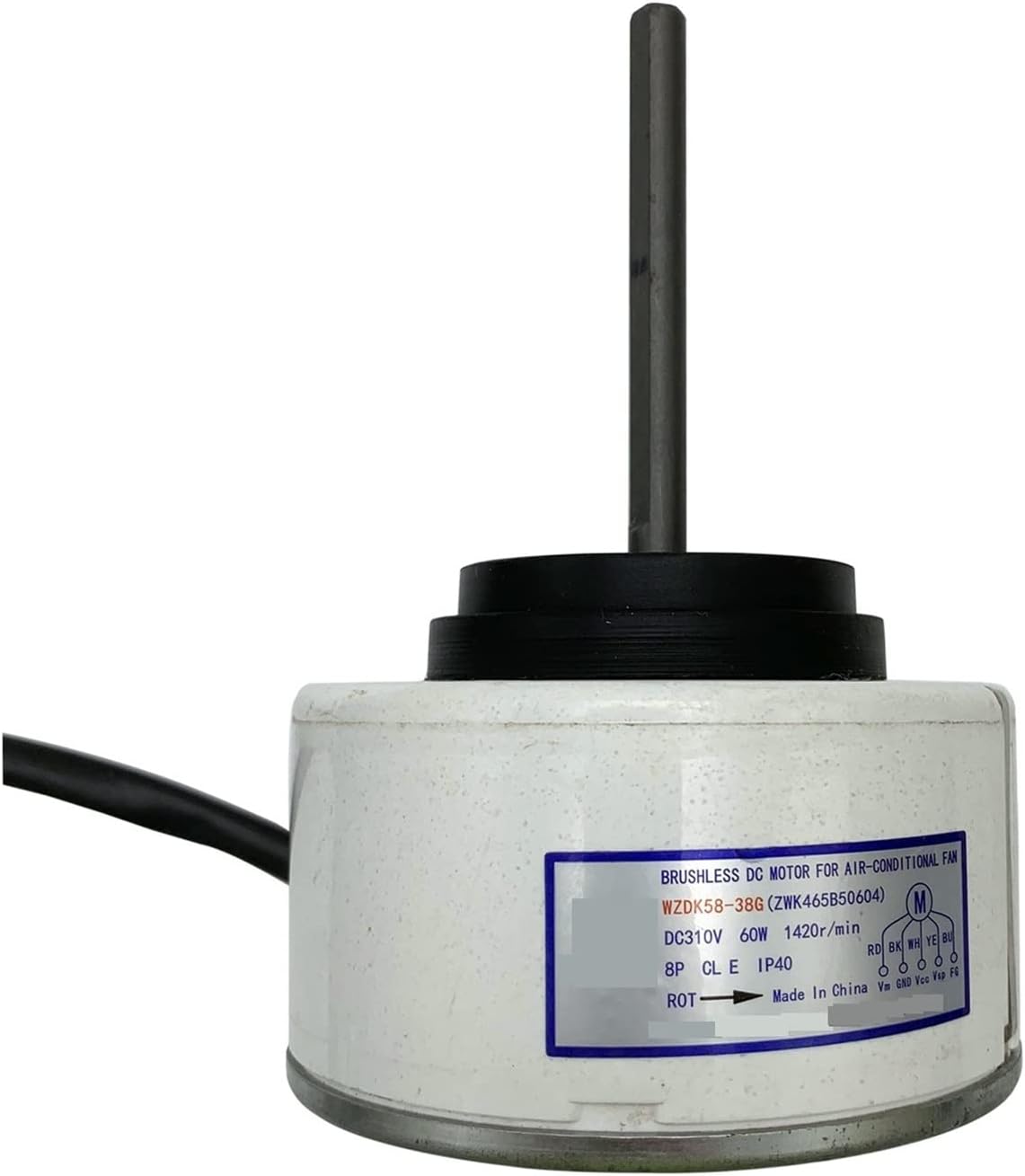 LANGshaw WZDK58-38G Brushless DC Motor for Air-Conditional Fan Air Conditioner Outdoor Unit Fan Leisurely