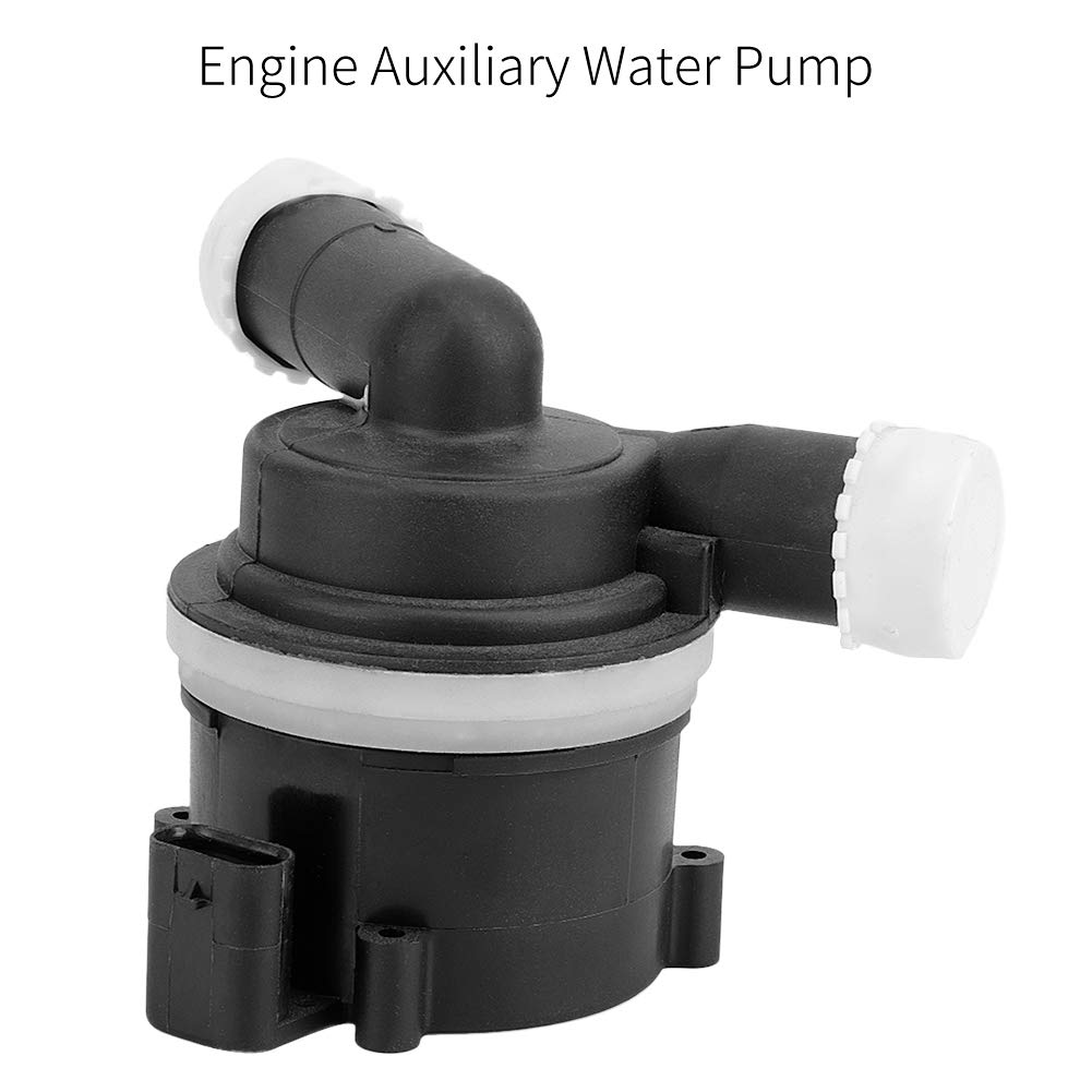 KIMISS Pompe à eau, voiture en métal + ABS Moteur de liquide de refroidissement auxiliaire Pompe à eau supplémentaire pour Avant B8 03L965561A