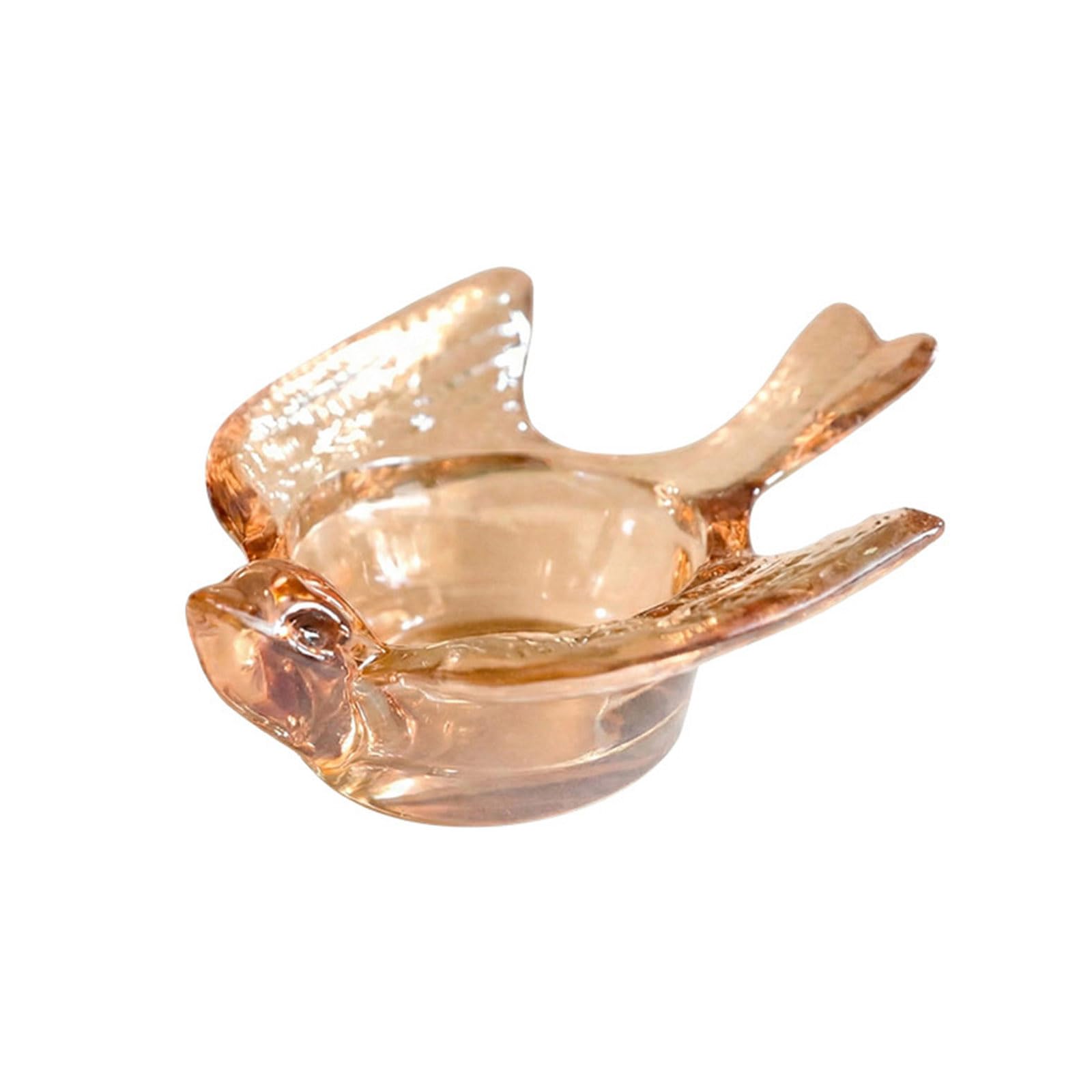Oxxggkao Clear Glass Candlestick Brid Votive Holders Decorative Tealight for Wedding, Parties, Centerpieces Decorative Candlestick