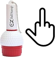 Vista 31 de Sello de Bola de Golf/Sello - Marcador de Tinta de Secado Ultra Rápido y Sin Manchas para Personalizar Tu Bola (Toro Rojo)