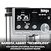 Ninja Luxe Café Pro Series, Espresso Machine, Drip Coffee, Cold Brew, Hot Water, Integrated Tamper, Built-in Grinder, Hands-Free Frother for Cappuccinos, Lattes, Americanos, Dairy or Non-Dairy, ES701