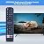 PZL ERF2K60H Replacement for Hisense LED UHD 4K ULED Smart Android TV Remote Control (no Voice) 65H6570G 70H6570G 43H6570G8G 50H6570G 75H8G 75H6570G 85H6570G 50H8G 55H8G 55H6570G 65H