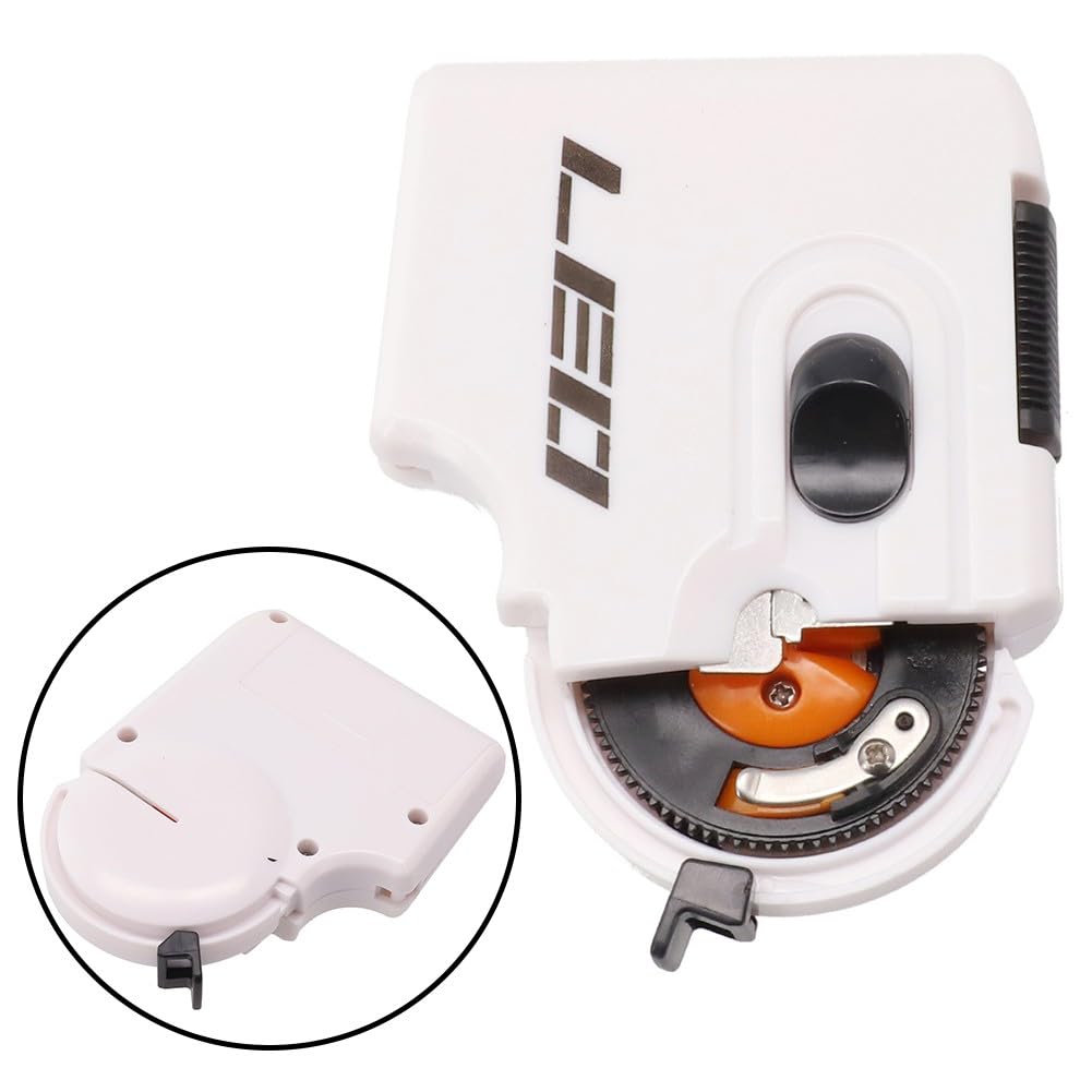 Legatrice automatica per ami da pesca, legatrice elettrica portatile con motore ad alta coppia per ami sottili, guscio in ABS/PC, pesca all'aperto a batteria (batterie non incluse)