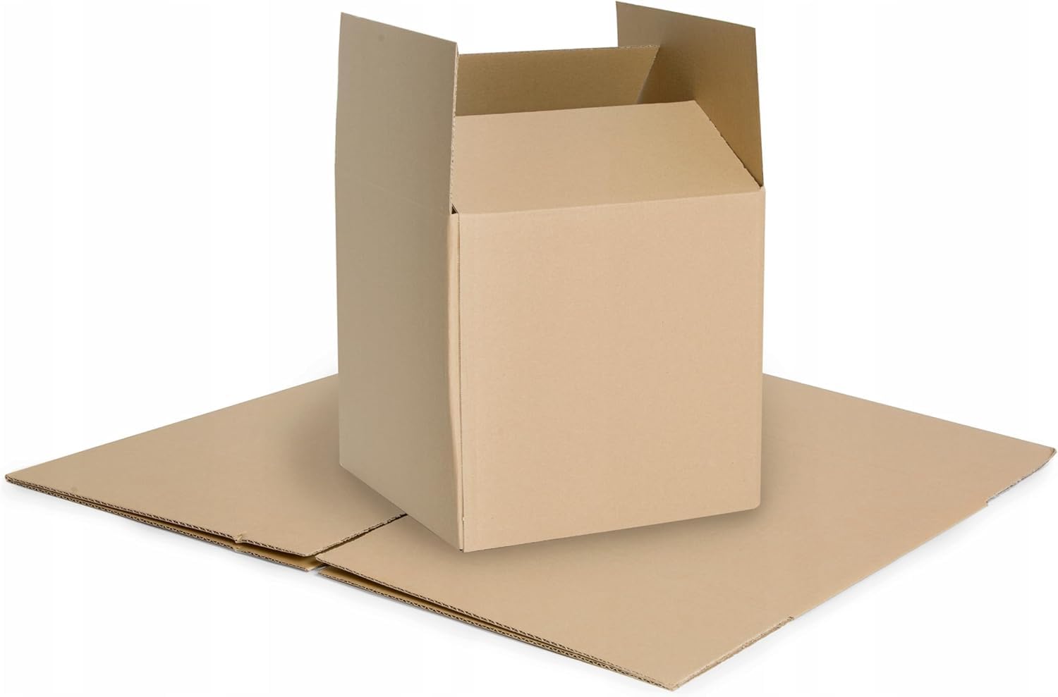 Opakowania, tektura falista, pudełko wysyłkowe, e-commerce, wysyłki, kartony, składane kartony z klapką, karton listowy maxi 400 x 400 x 400 mm (5-warstwowy) 40 szt.