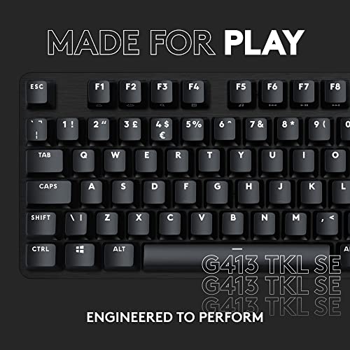 Logitech G413 TKL SE Mechanical Gaming Keyboard - Black - image 8