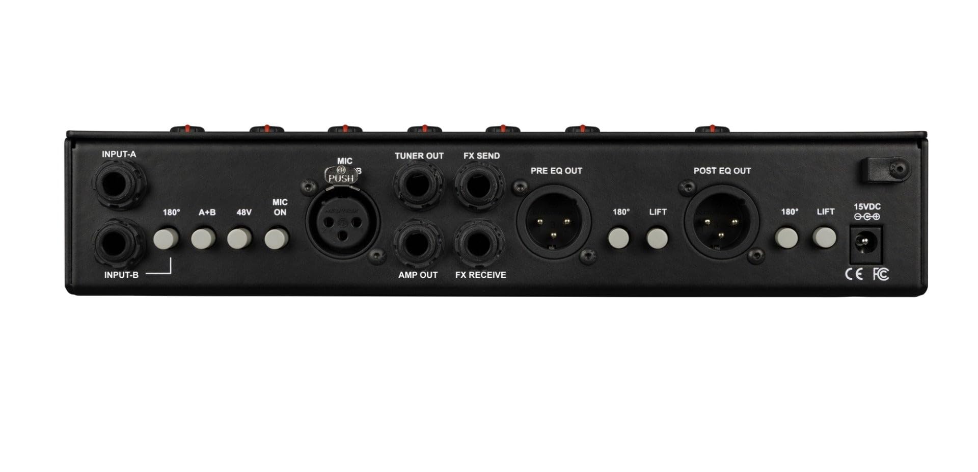 ギター Radial PZ-PRO 2ch Preamp Radial PZ-Pro 2-channel Acoustic Preamp Pedal | Sweetwater