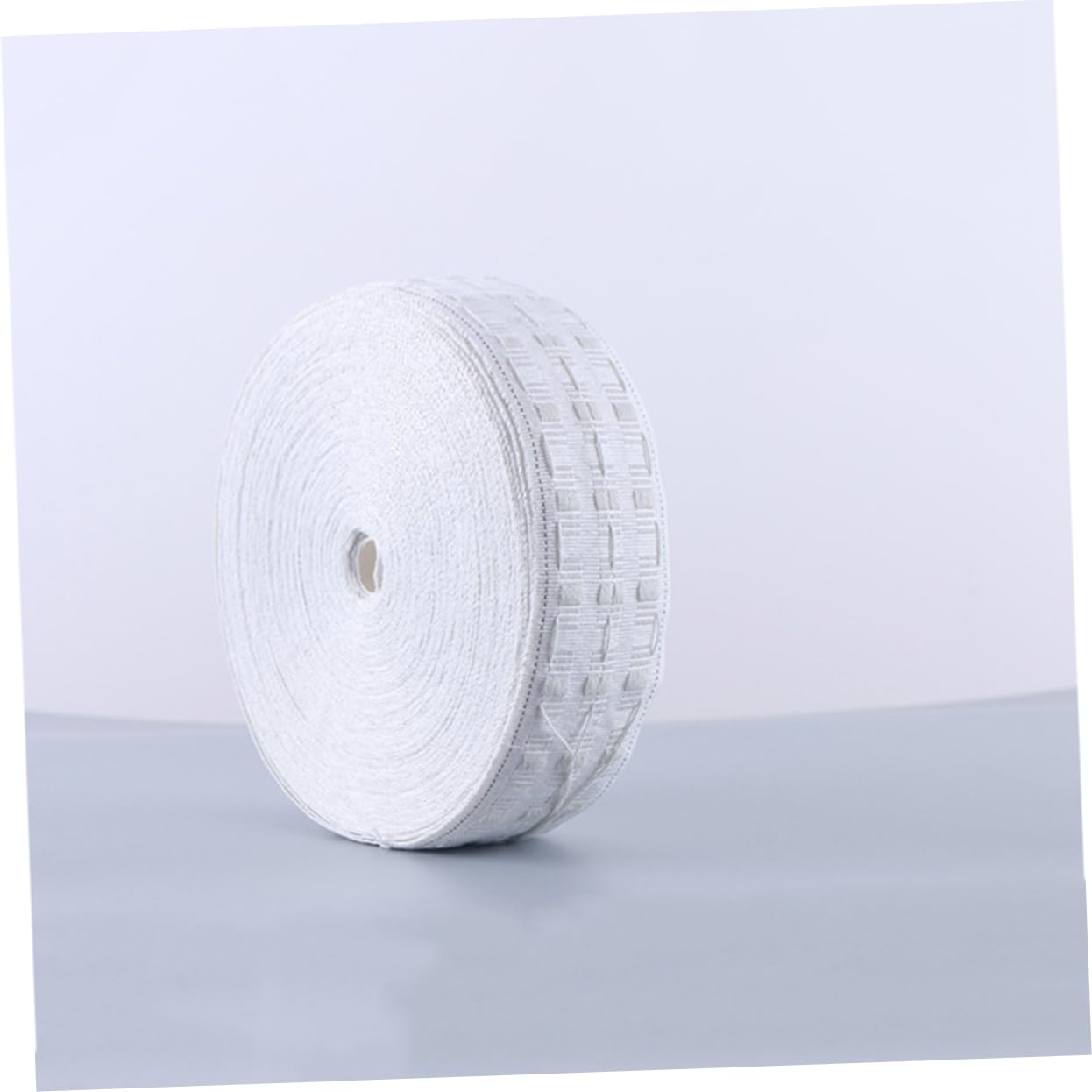 50m Ruban De Rideau Sangle Ajustable pour Pliage De Rideaux Accessoires De Décoration Blanc