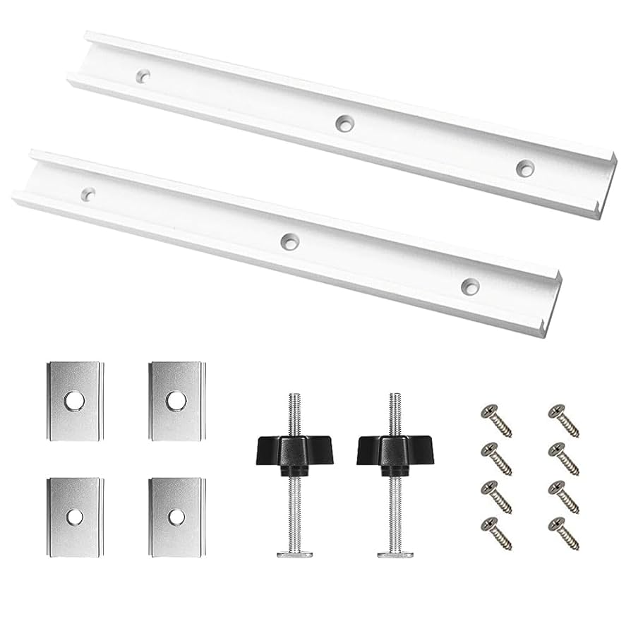 FXIXI 10 Pcs Red Aluminum Alloy Miter Track Nut T-Track Sliding Nut M6