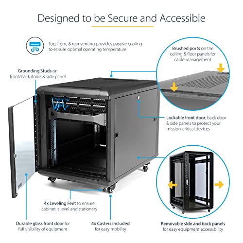 Image of Store Your Servers, Network and Telecommunications Equipment Securely in This 12