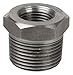 316 Stainless Steel Hex Reducing Bushing, MNPT x FNPT, 3 in x 1 in Pipe Size - Pipe Fitting-Each