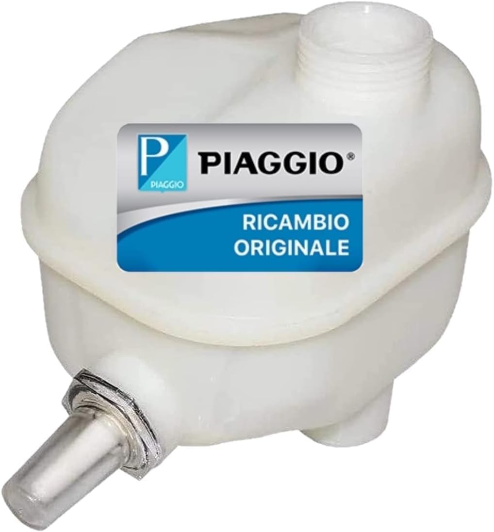 SERBATOIO CONTENTITORE VASCHETTA OLIO MISCELATORE PER PIAGGIO VESPA PX 125 - 150 - 200 - VESPA PX ARCOBALENO ORIGINALE PIAGGIO.