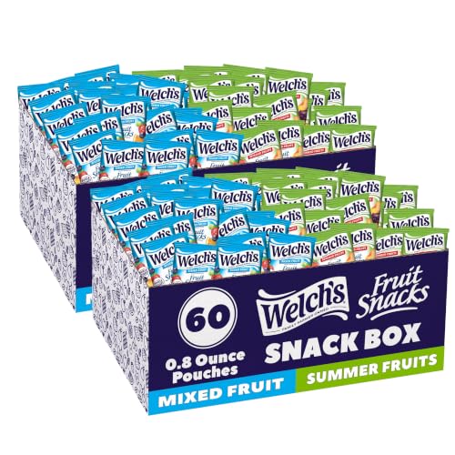 Welch's Fruit Snacks, Mixed Fruit & Summer Fruits, Gluten Free, 120 Packs - image 1