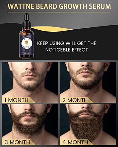 Bartwachstum-Set,Dermaroller für Bartwachstum,Bartroller für Haarwachstum für Männer,100% natürliche Inhaltsstoffe,Bartöl-Serum,stimuliert Bart,Schnurrbart und Haarwachstum,Geschenke für Männer Vater