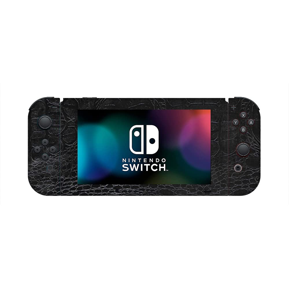 GADGETS WRAP Premium Material Skin Vinyl Decal Sticker Compatible with Nintendo Switch - SNK Pattern Leather