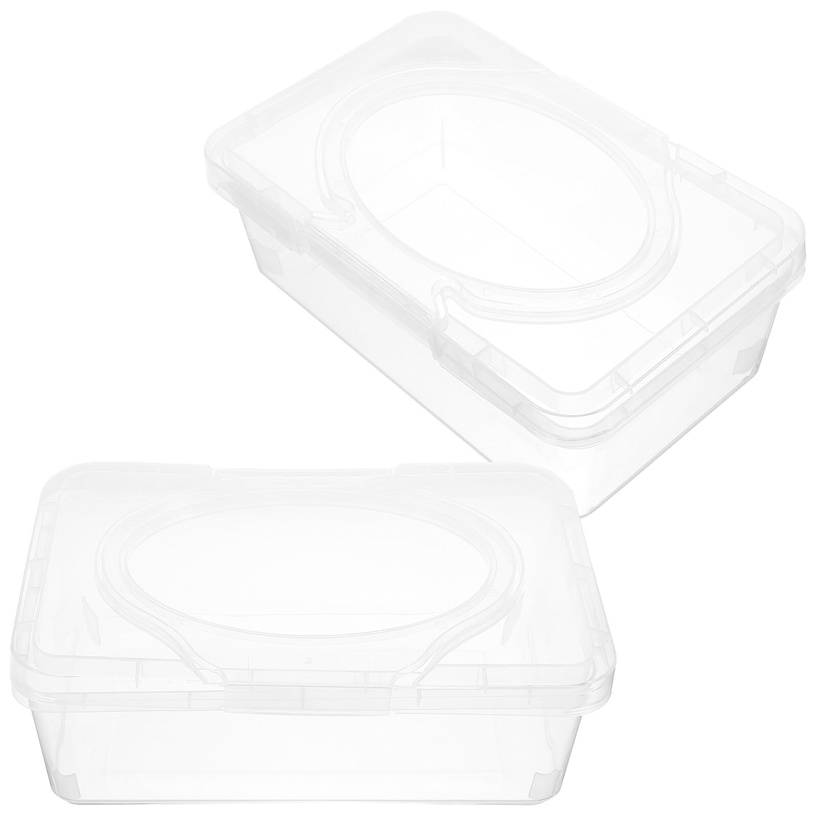Caja de Toallitas Húmedas 2 Unidades con Tapa, Pp, para Bebés