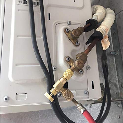 2Pcs Valve R410A R22 Air Conditioning Quick Coupler Connector