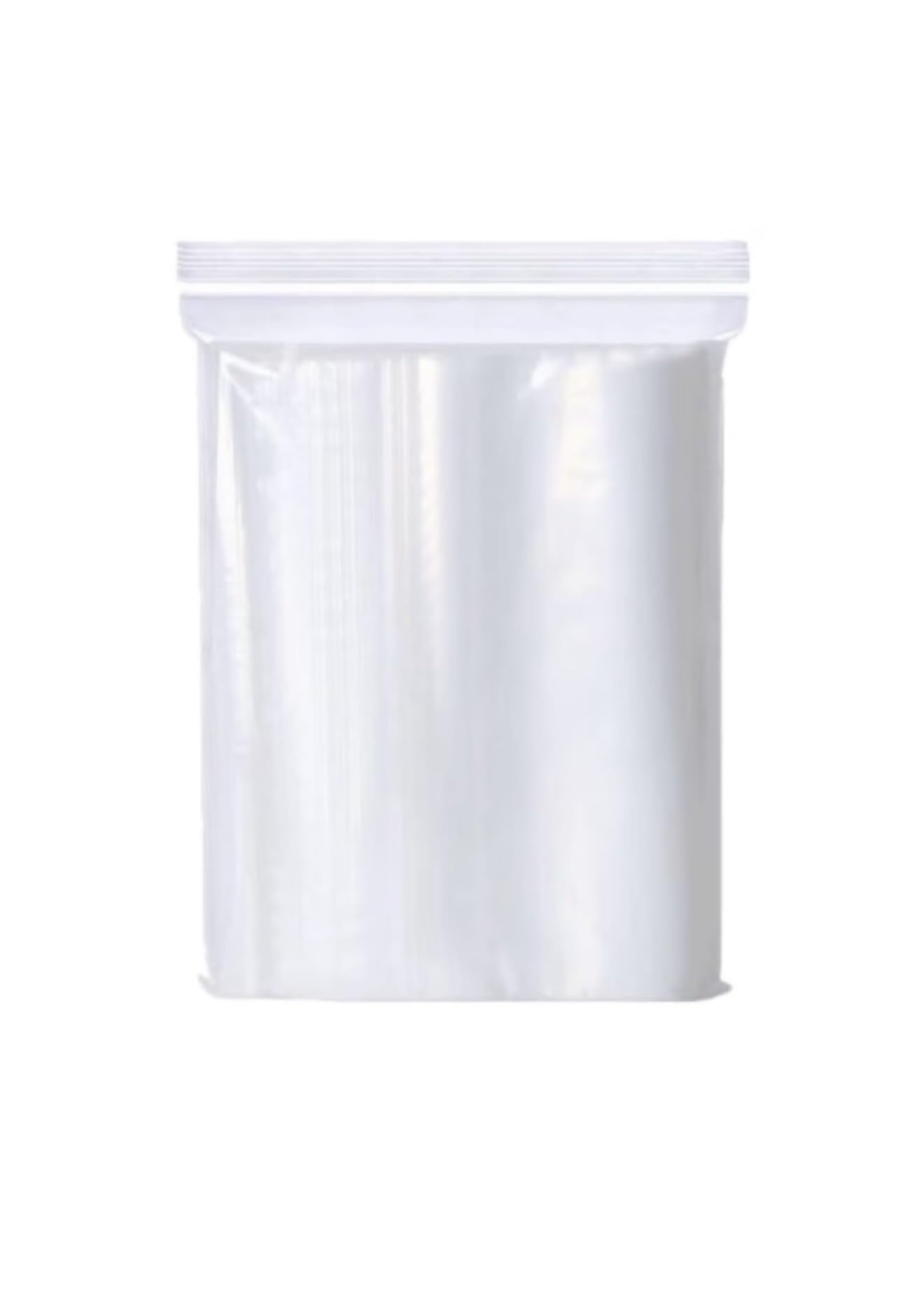 WHW Clear Grip Seal Resealable Zip Lock Bags 22.8cm x 32cm