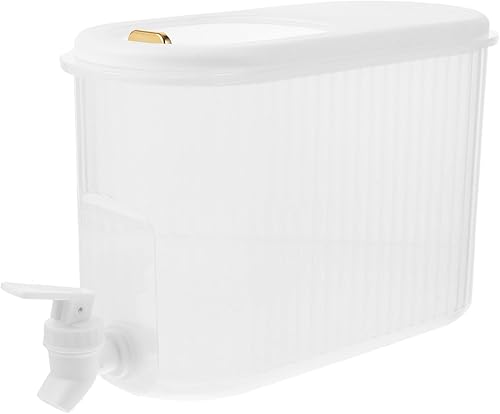 KJHBV Recipiente de almacenamiento de jugos, recipientes para refrigerador, dispensador de agua, dispensador de jugos, recipientes de bebidas para