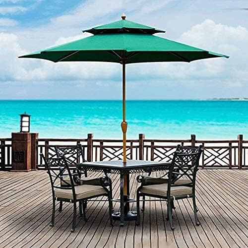 LSLYTQ Sun Parasol Umbrella Garden Outdoor Patio Table Market Umbrella Wearproof Cover, Portable Offset Patio Umbrella for Poolside, Deck, Garden, Backyard, Pool good