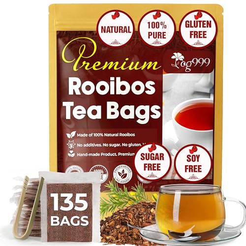 TOG999, 135 Premium Red Rooibos Tea Bags,...