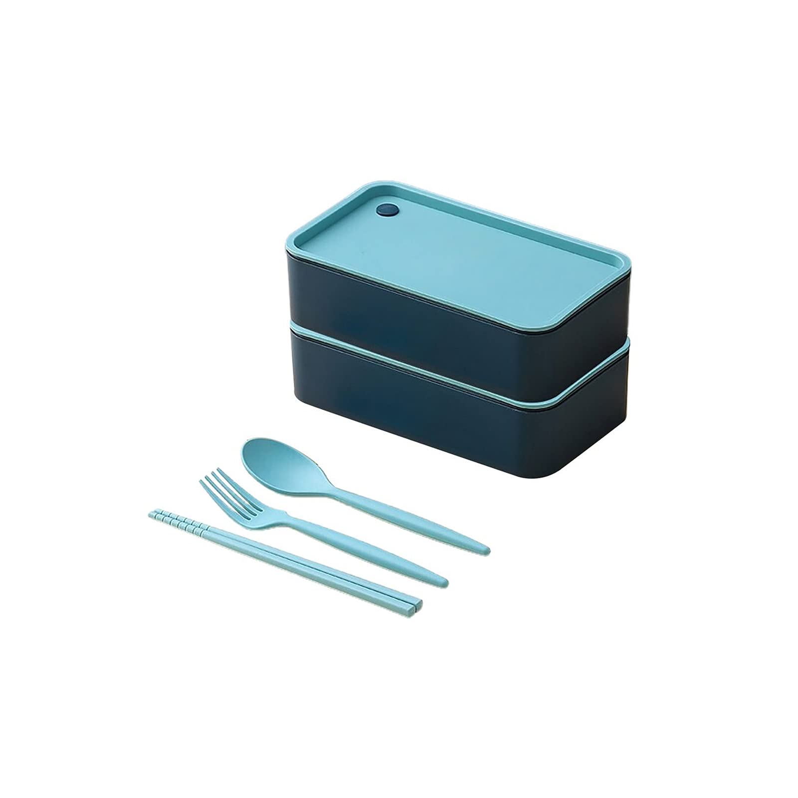 Portapranzo Portatile in Acciaio Inossidabile da 720 ml con Scomparti mobili - Ideale per la Scuola, Il microonde, Il bento, l'insalata, la Frutta e la conservazione degli Alimenti