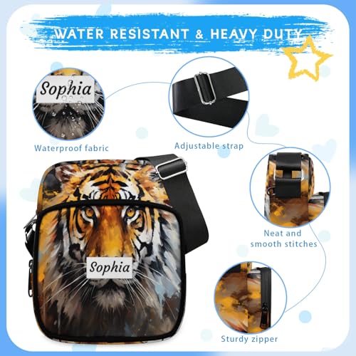 TropicalLife Personalized Crossbody Bag for Women Men Custom Name Messenger Bags4