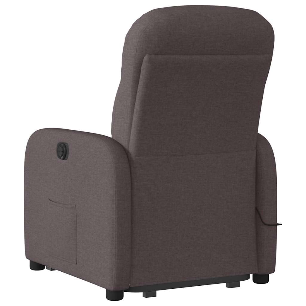 Eléctrico reclinable para Mayores Marrón 66x88x95 cm